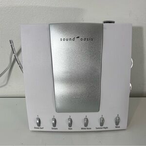 SOUND OASIS Sleep Therapy System 6 Noise Options w/ Power Cable - Model S-550-05
